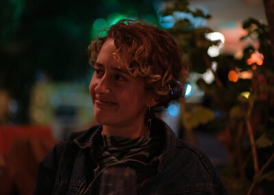 a Portrait of a beautiful young lady in this Sunset to nighlife experience