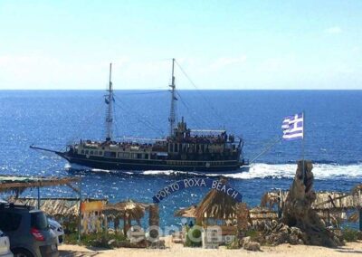 Pirate Boat Cruising