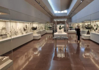 Inside the museum of ancient Olympia