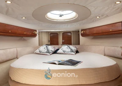 Inside of Princess V55 Yacht in Zakynthos Island