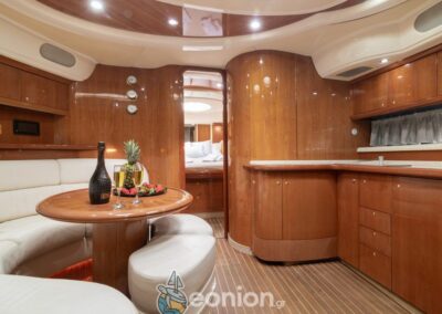 inside the Yacht Charter