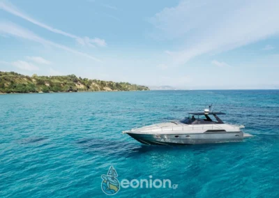 Another drone footage of of Pershing 40 - eonion Yachts in Zakynthos